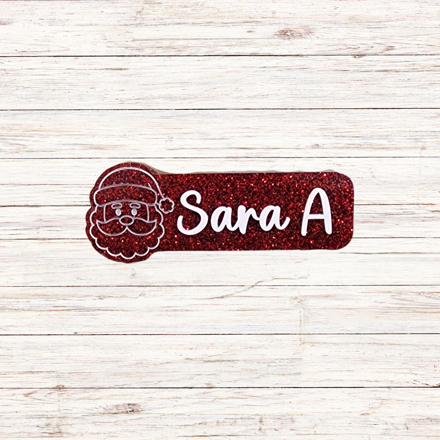 Christmas Acrylic Name Badges