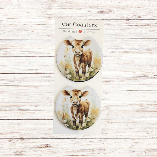 Sublimated Car Coasters