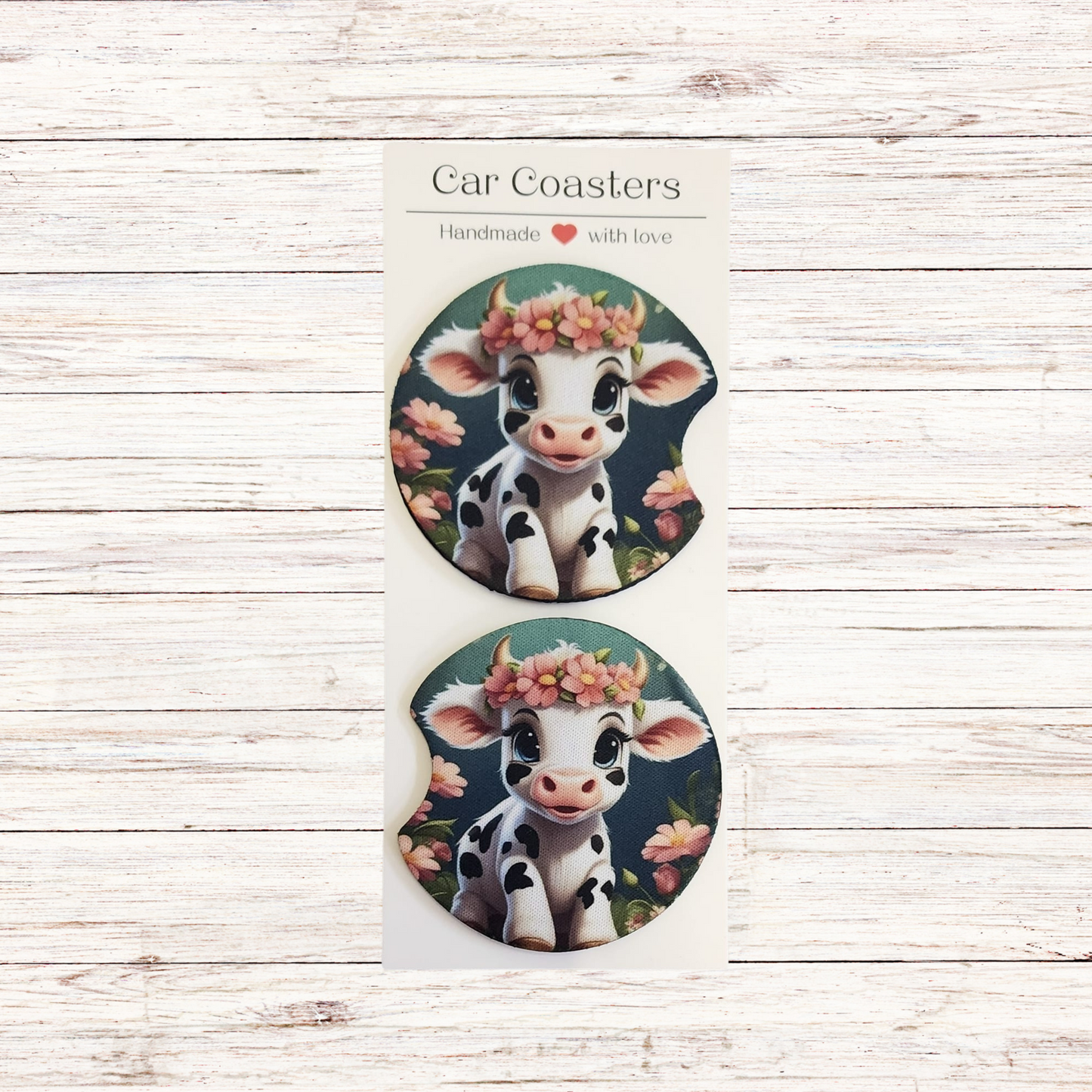 Sublimated Car Coasters