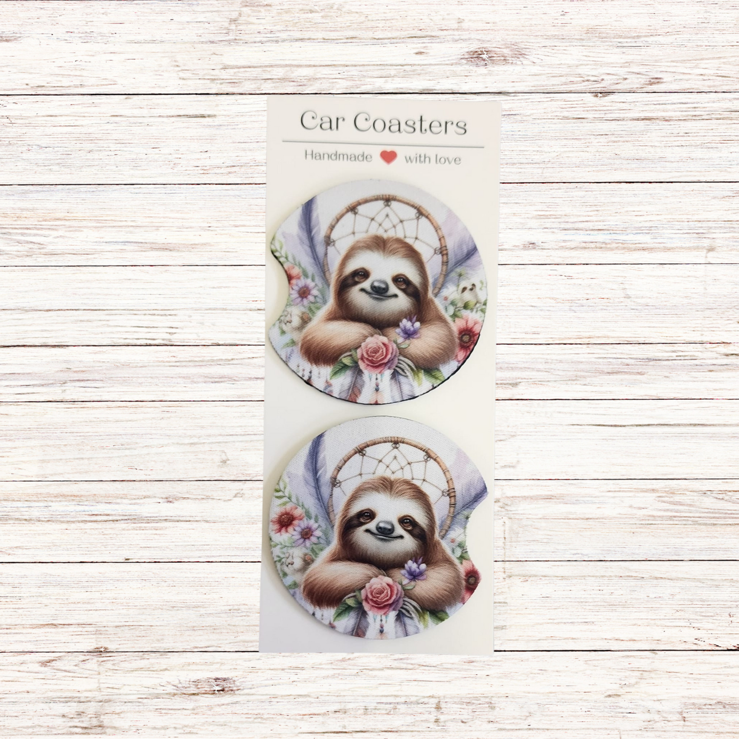 Sublimated Car Coasters