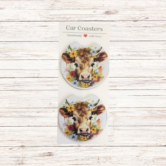 Sublimated Car Coasters