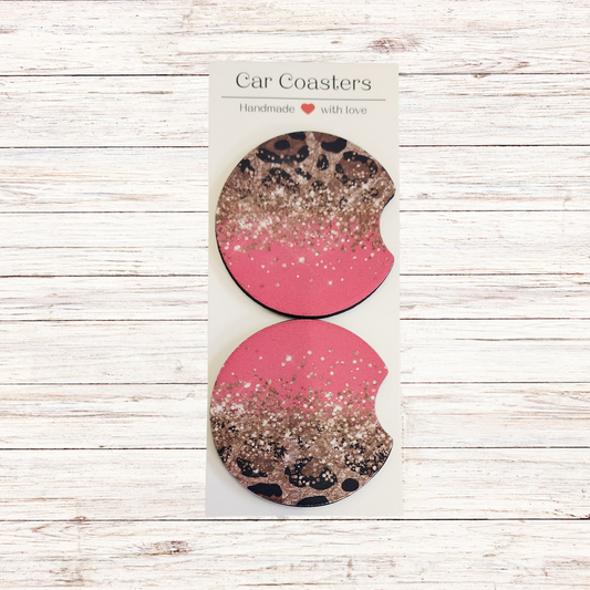 Sublimated Car Coasters