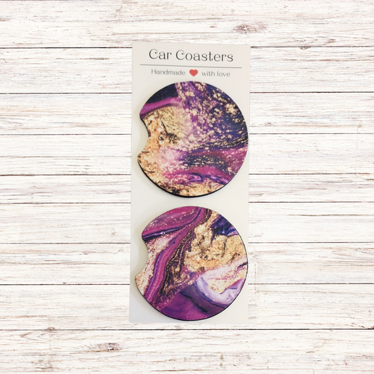 Sublimated Car Coasters