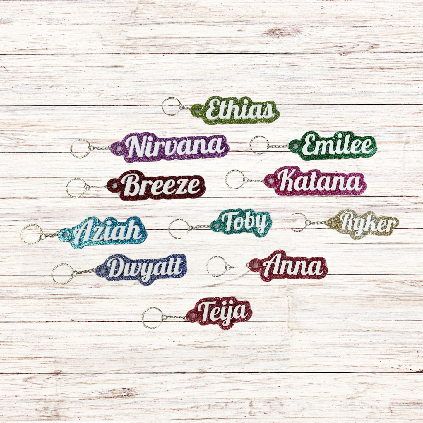 Personalised Keyrings